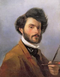 Autoritratto, 1854